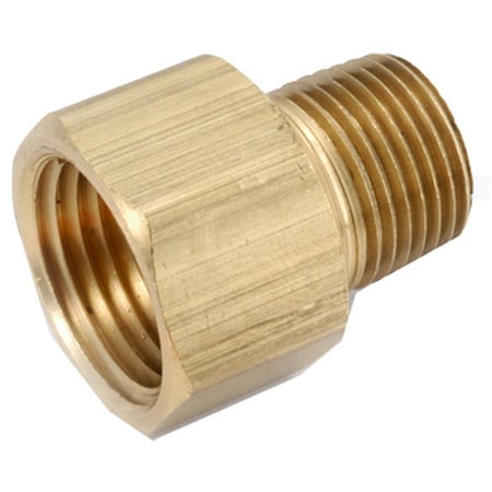 Anderson Metals 756120-0808 .5 x .5 in. Brass Adapter 134228